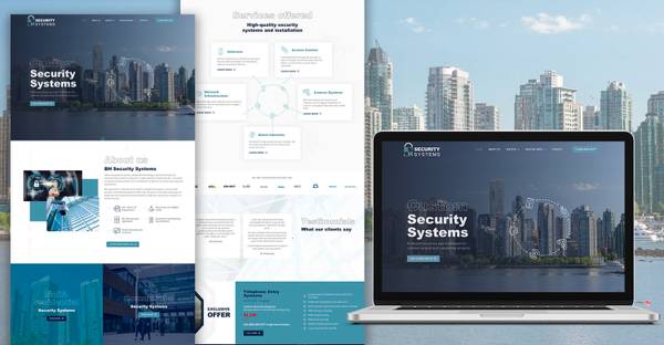Website Redesign For Security Systems Company