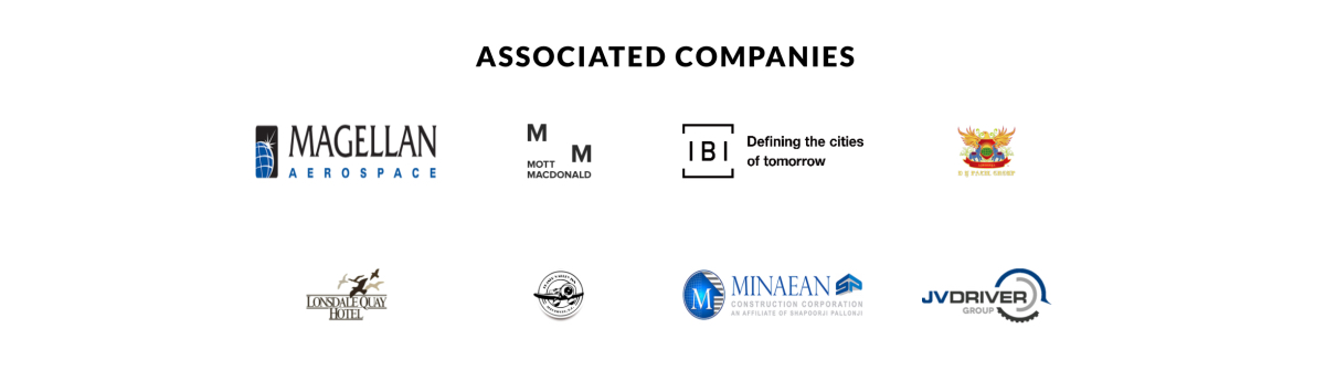 Using Social Proof On Your Website 3 Partner Logos Shown On Aksa Group Home Page
