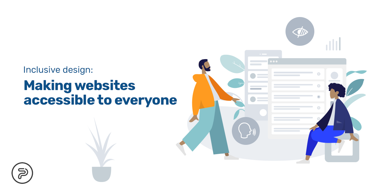 Web Design Graphic With Accessibility Symbols With The Text “Inclusive Design: Making Websites Accessible To Everyone” As Another Reason Why A Good Website Matters
