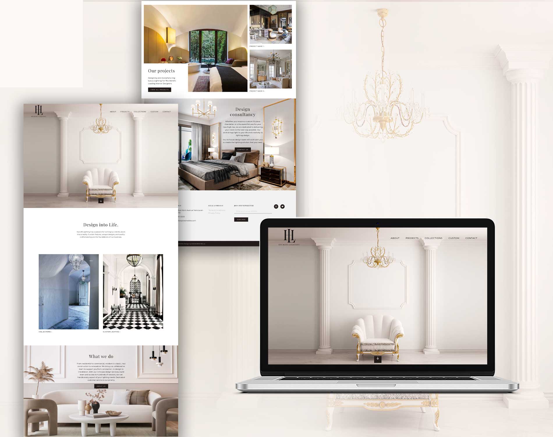 Vip Design Day 3 Hycroft Product Catalogue Website Design Mockup