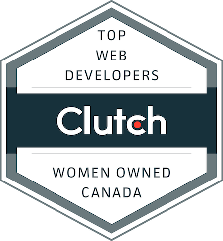 Top web developers women owned in Canada Award