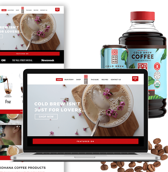 Website Redesign Services 16 Kohana Web Design Mockup