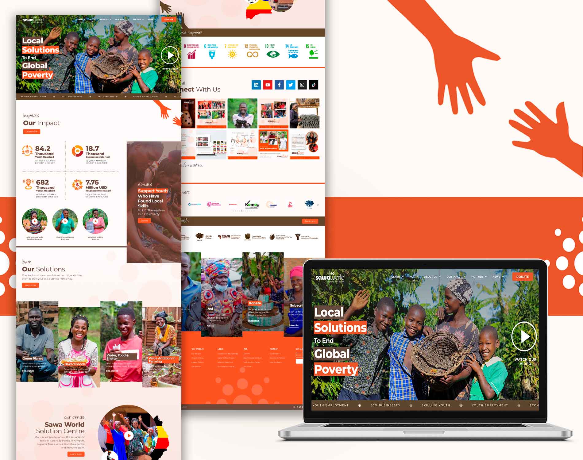 Vancouver Web Design Company | Web Development | Seo 11 Sawa World Web Design Mockup