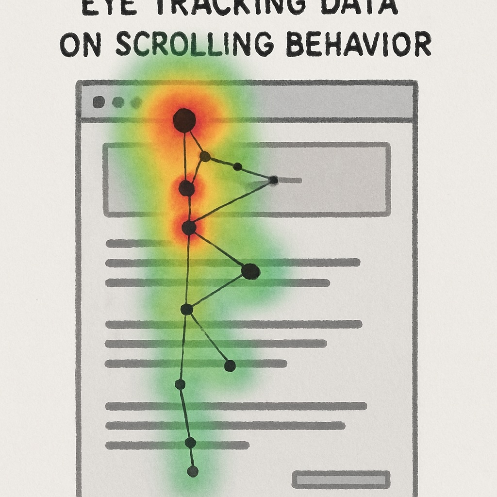 Eye Tracking Data On Scrolling Behavior